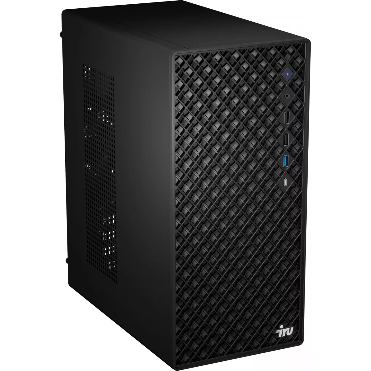 ПК IRU Tactio 520B6SB (Ryzen 5 8600G 4.3Ghz/16Gb DDR5/SSD512Gb/AMD Radeon 760M/FreeDOS/black)
