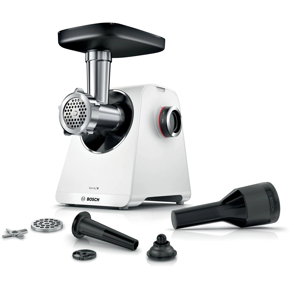 Мясорубка Bosch MFWS607W, белый
