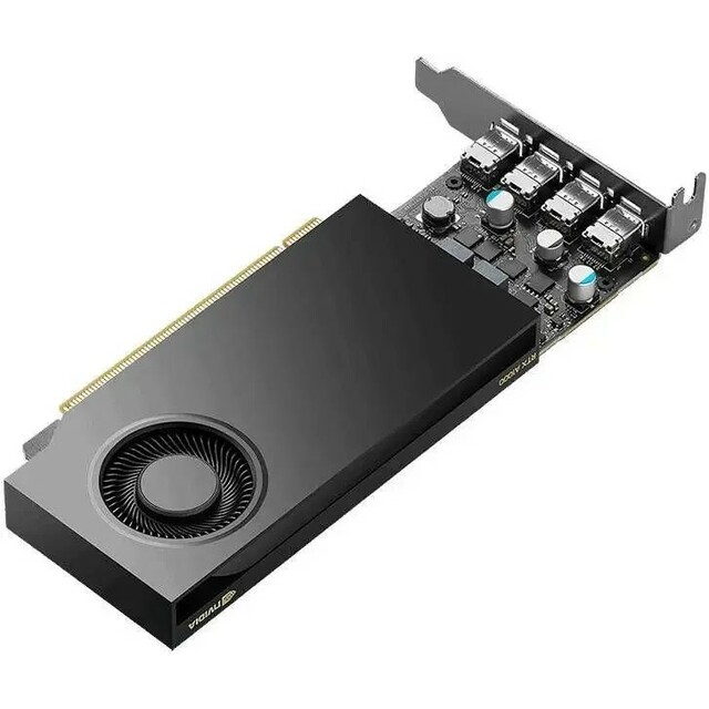 Видеокарта PNY NVIDIA RTX A1000 Low Profile 8Gb (VCNRTXA1000-SB) Видеокарта PNY NVIDIA RTX A1000 Low Profile 8Gb (VCNRTXA1000-SB)