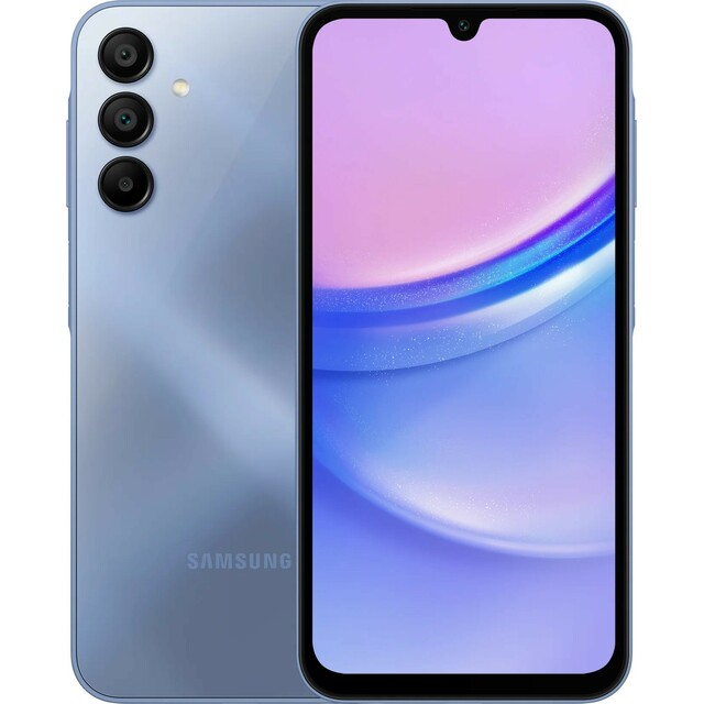 Смартфон Samsung Galaxy A15 4/128Gb (Цвет: Blue) SM-A155FZBDCAU