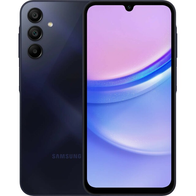 Смартфон Samsung Galaxy A15 4/128Gb (Цвет: Blue Black) SM-A155FZKDCAU