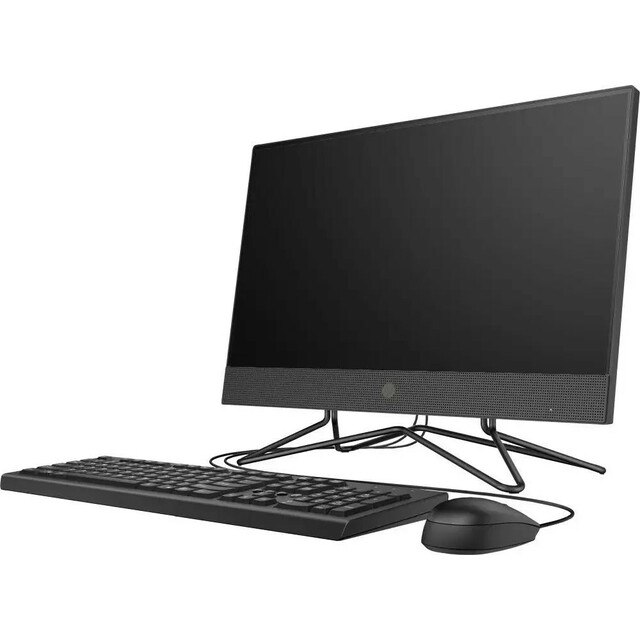 Моноблок HP 200 G4 (Intel Core i5 1235U 1.3Ghz/16Gb DDR4/SSD 512Gb/Intel Iris Xe/21.5 /IPS/FHD (1920x1080)/FreeDOS/keyboard+mouse/black/WiFi/BT/Cam)