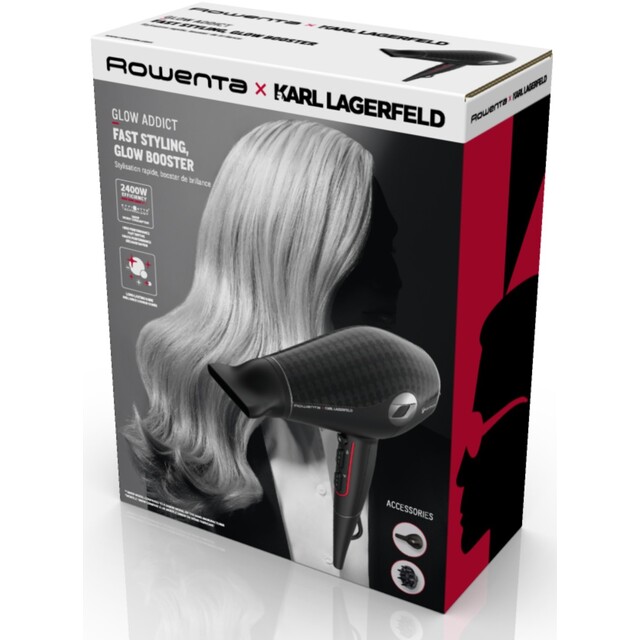 Фен Rowenta CV613LF0, черный Фен Rowenta CV613LF0, черный