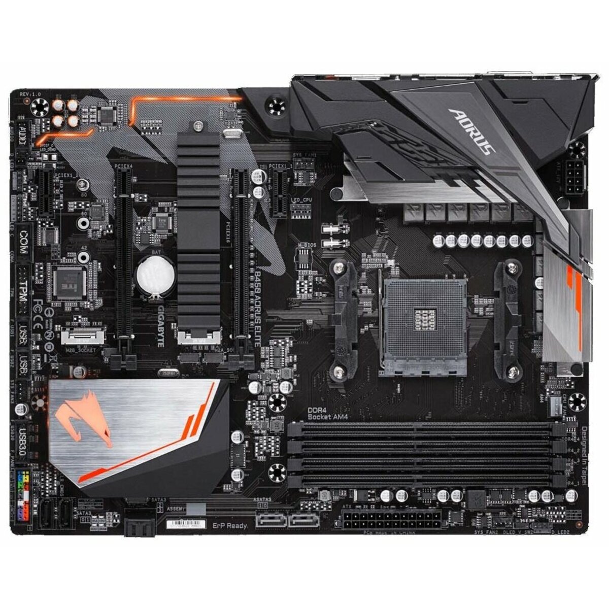 Материнская плата Gigabyte B450 AORUS ELITE 1.1