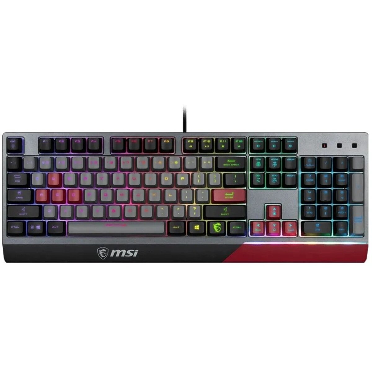 Клавиатура MSI GK30 INFRARED механическая (Цвет: Black / Red)