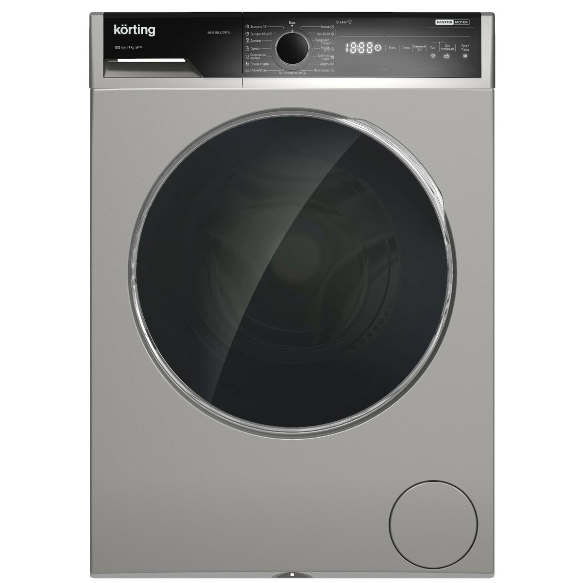 Стиральная машина Korting KWM 58ILS1297 S (Цвет: Silver)