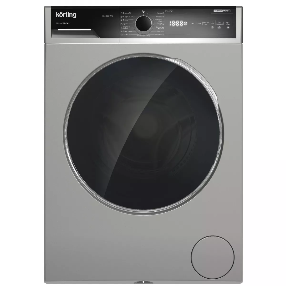 Стиральная машина Korting KWM 58ILS1297 S (Цвет: Silver)