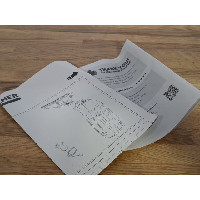 Стеклоочиститель Karcher WV 1, белый