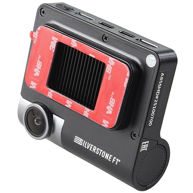 Видеорегистратор Silverstone F1 A85-SHD POLISCAN 4K, черный 