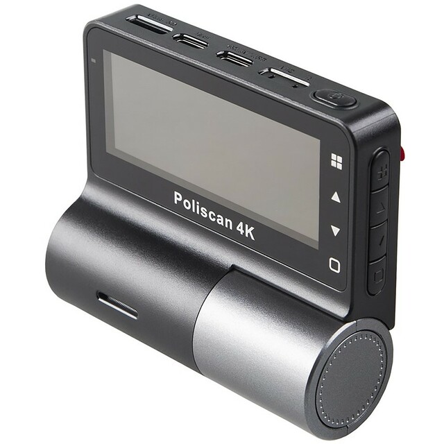 Видеорегистратор Silverstone F1 A85-SHD POLISCAN 4K, черный 