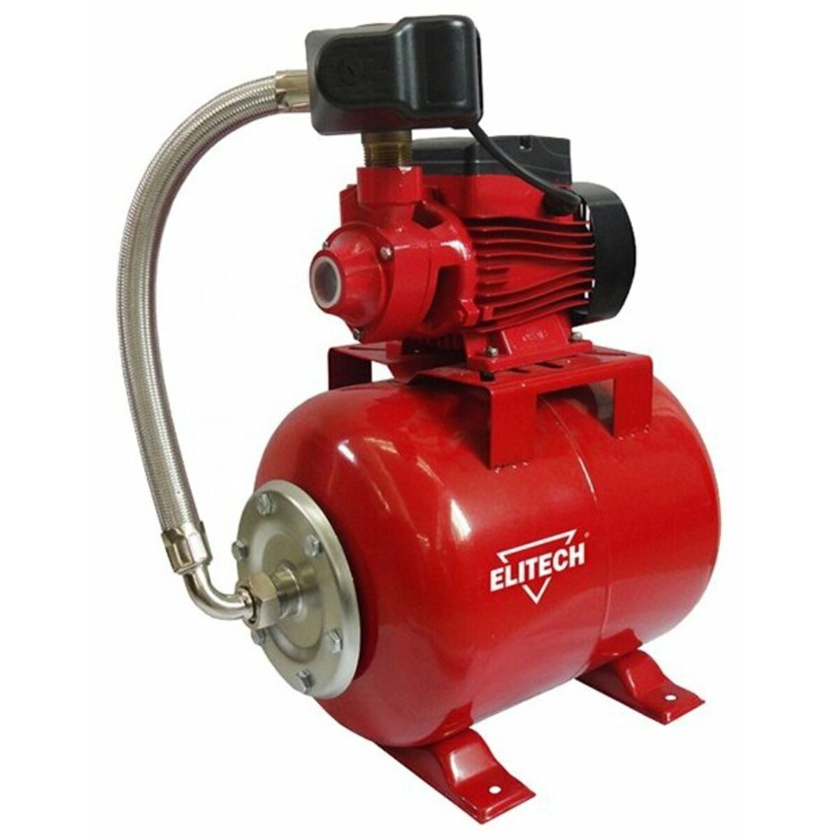 Насосная станция поверхностный Elitech САВ 400В / 19 (Цвет: Red)
