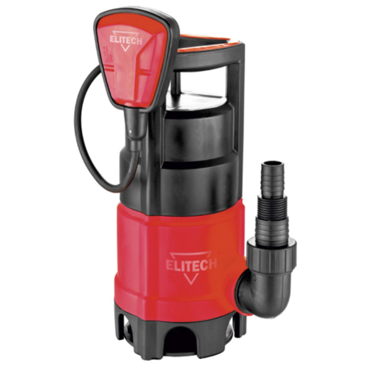 Насос садовый дренажный Elitech НПФ 1100 (Цвет: Red)