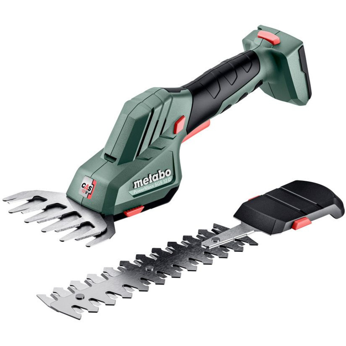 Кусторез / ножницы для травы Metabo PowerMaxx SGS 12 Q (601608850) (Цвет: Green)