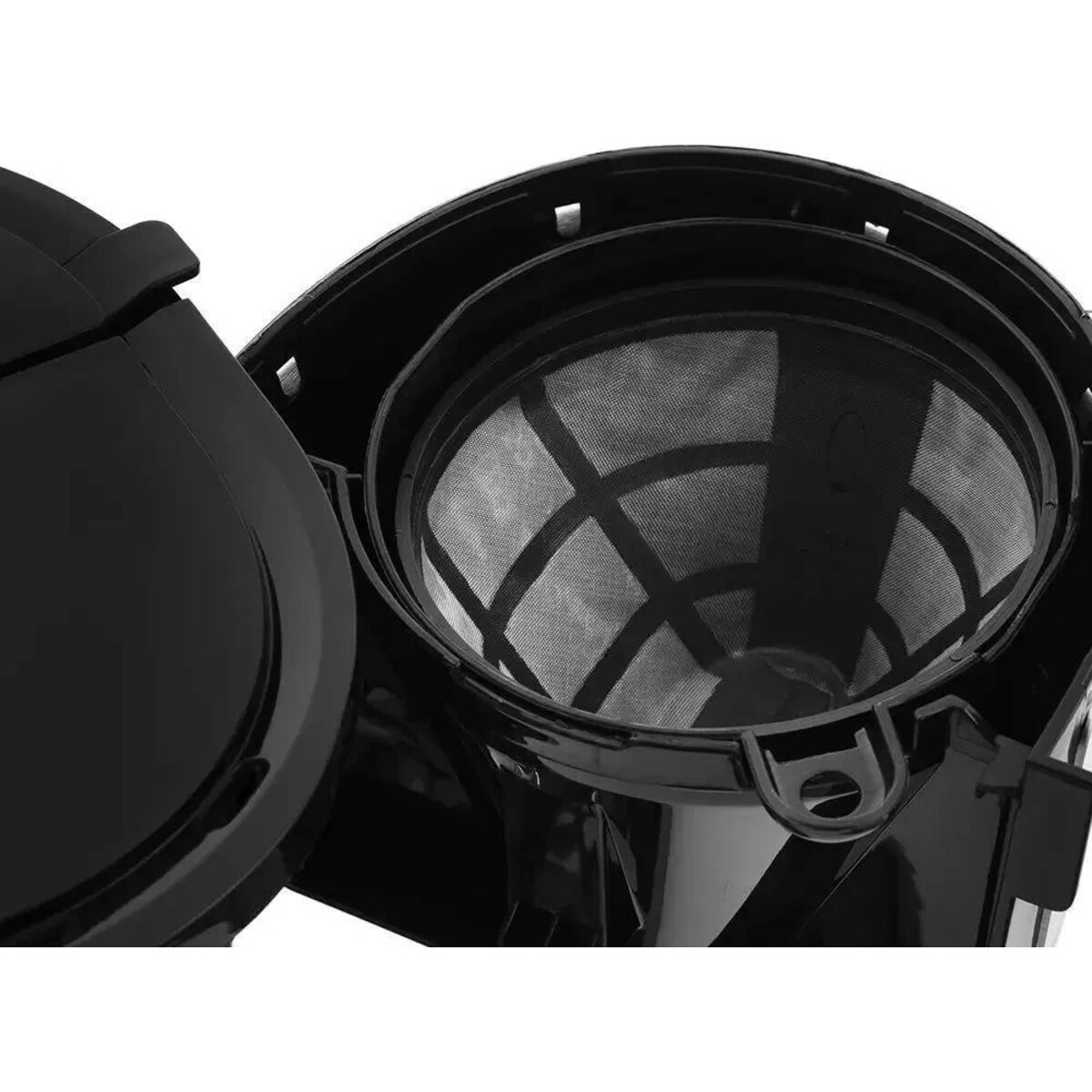 Кофеварка капельная Kitfort КТ-730 (Цвет: Black/Inox)