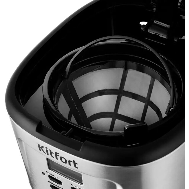 Кофеварка Kitfort КТ-727, черный Кофеварка Kitfort КТ-727, черный
