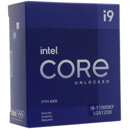 Процессор Intel Core i9-11900KF LGA1200, 8 x 3500 МГц, BOX