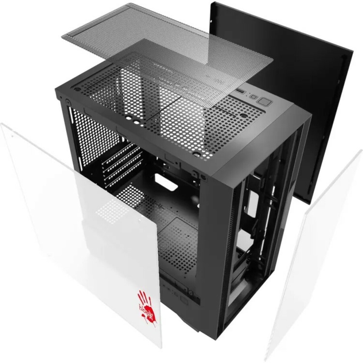 Корпус Bloody CC-123, черный 