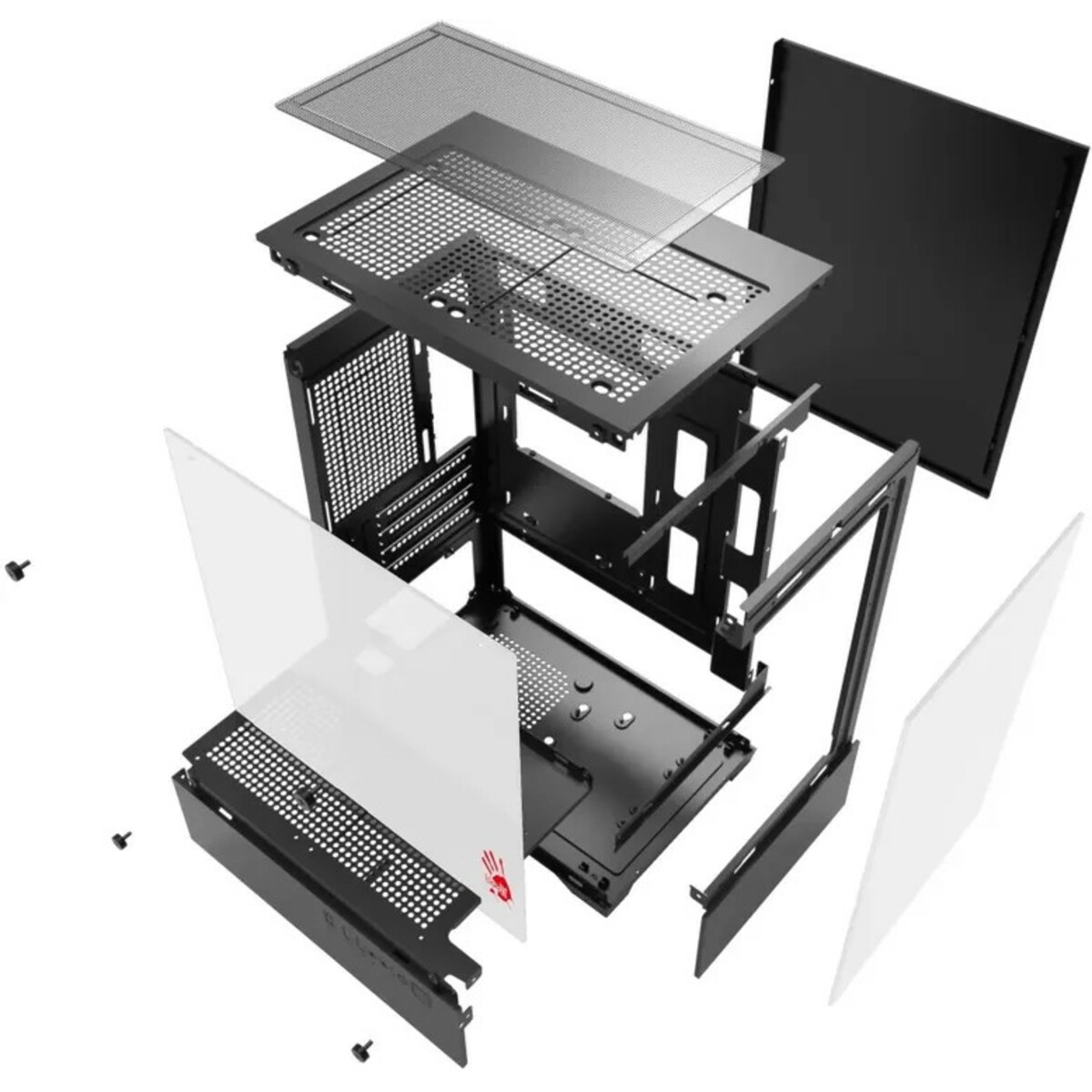 Корпус Bloody CC-125, черный 