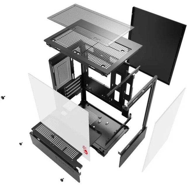 Корпус Bloody CC-125, черный 