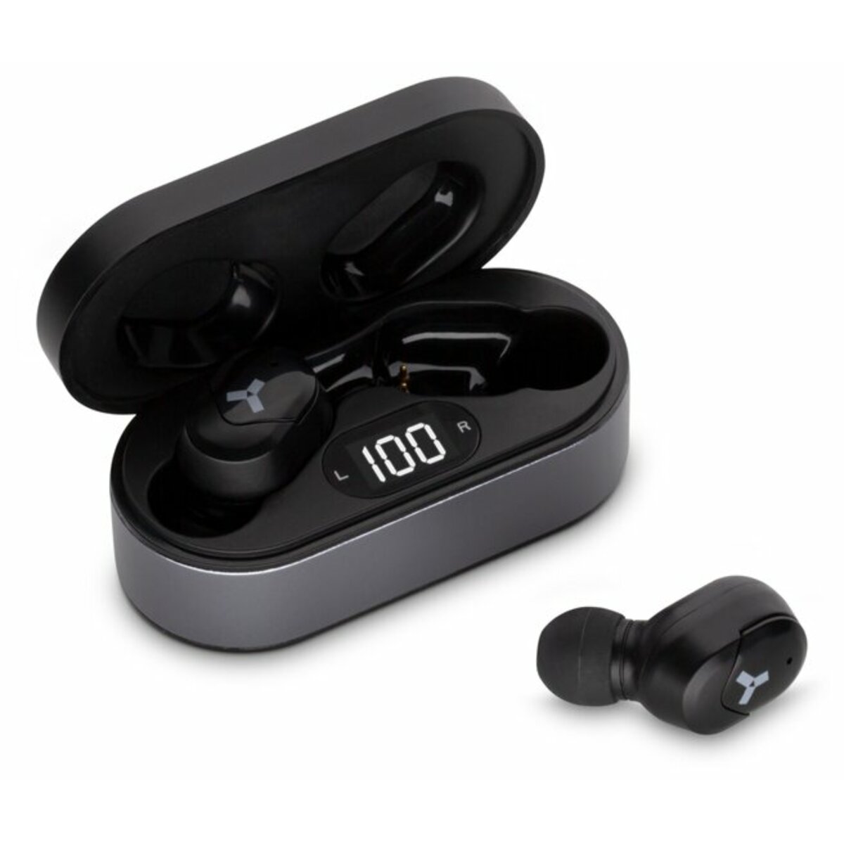 Наушники AccesStyle Silver TWS (Цвет: Black)