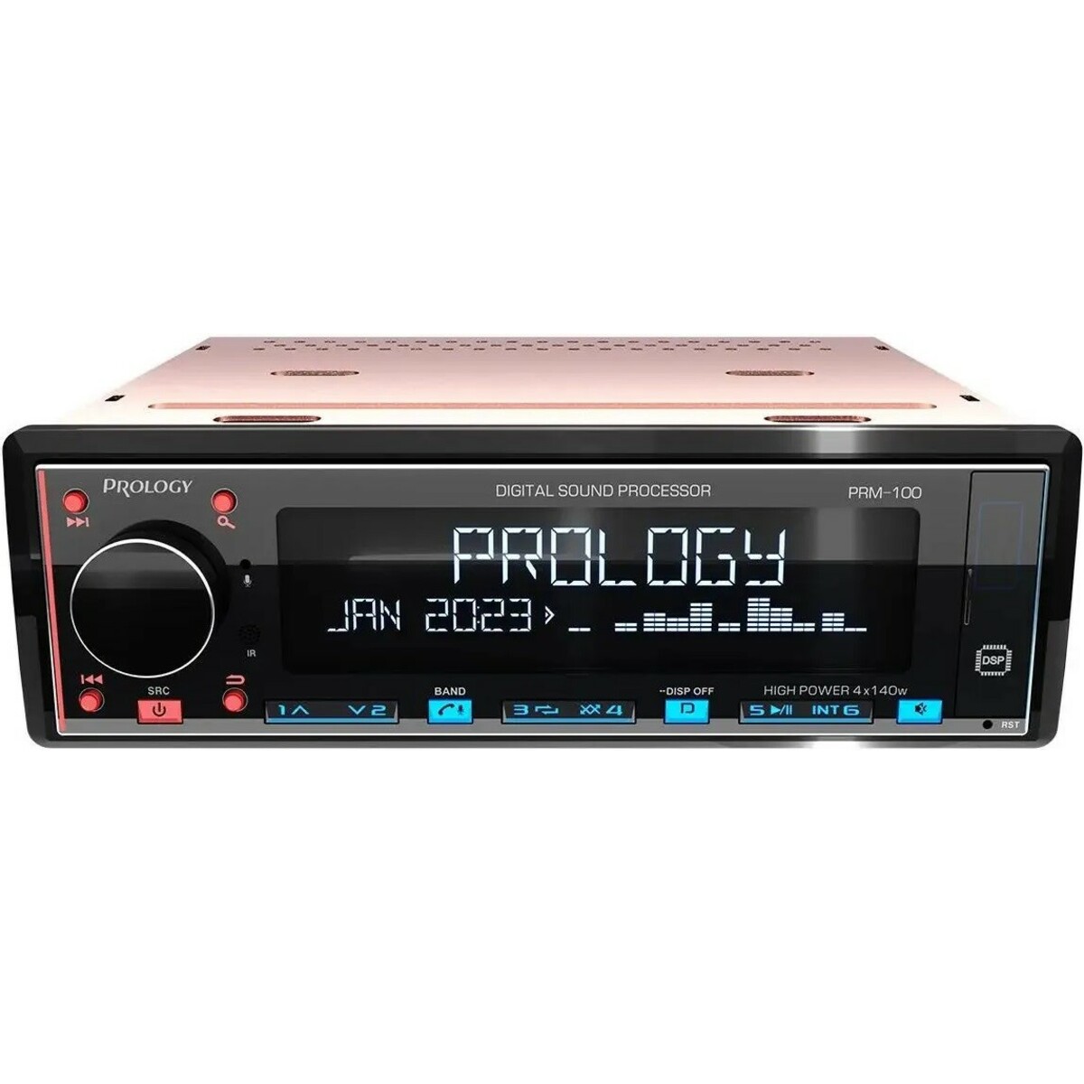 Автомагнитола Prology PRM-100, черный