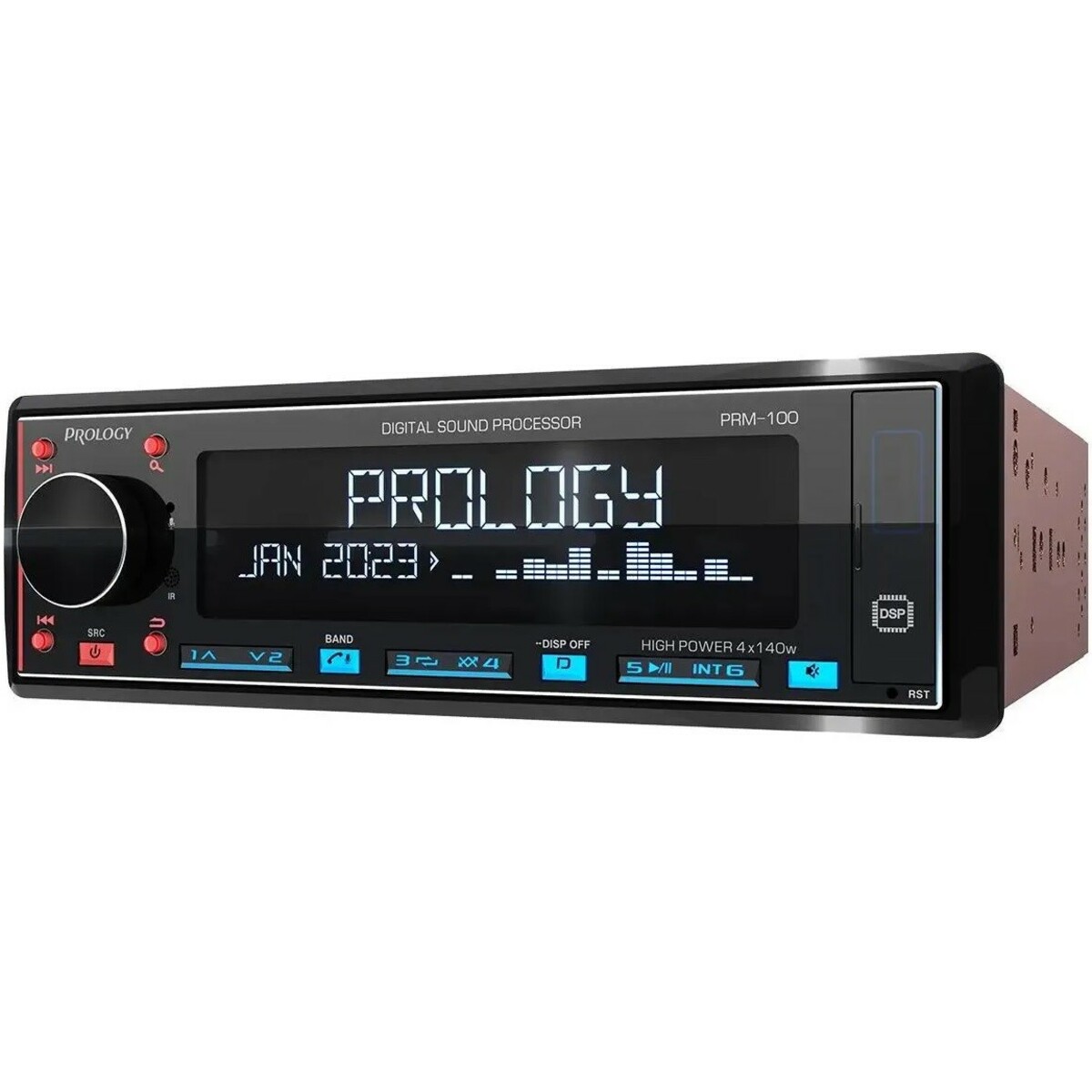 Автомагнитола Prology PRM-100, черный