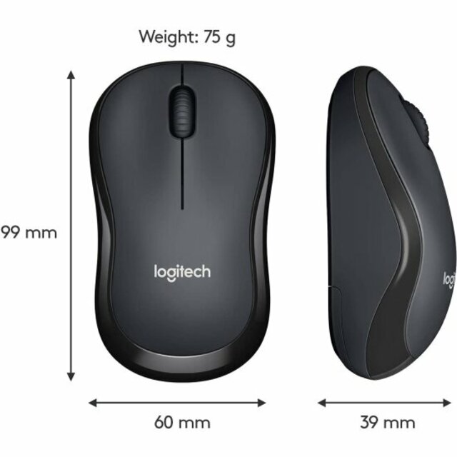 Мышь Logitech M221 SILENT (Цвет: Black)