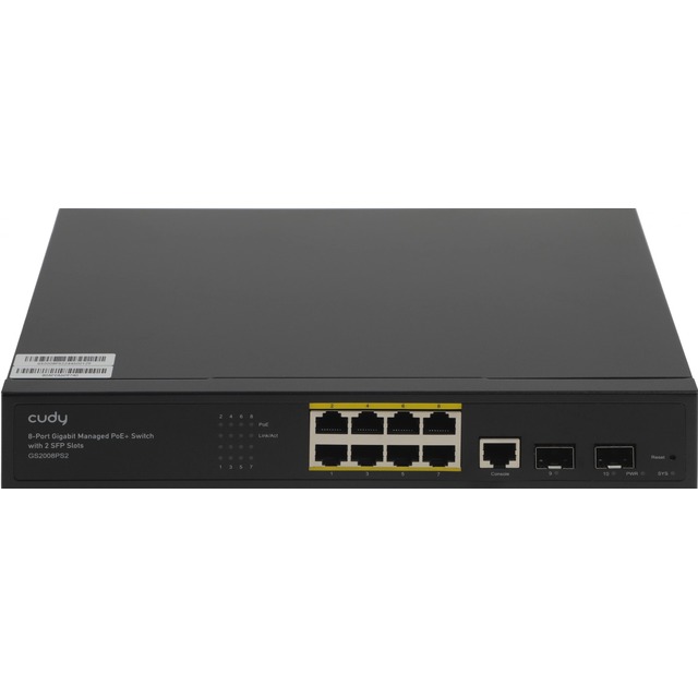 Коммутатор Cudy GS2008PS2