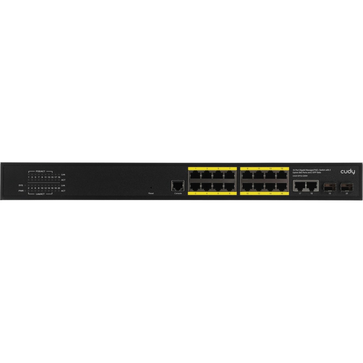 Коммутатор Cudy GS2018PS2-200W