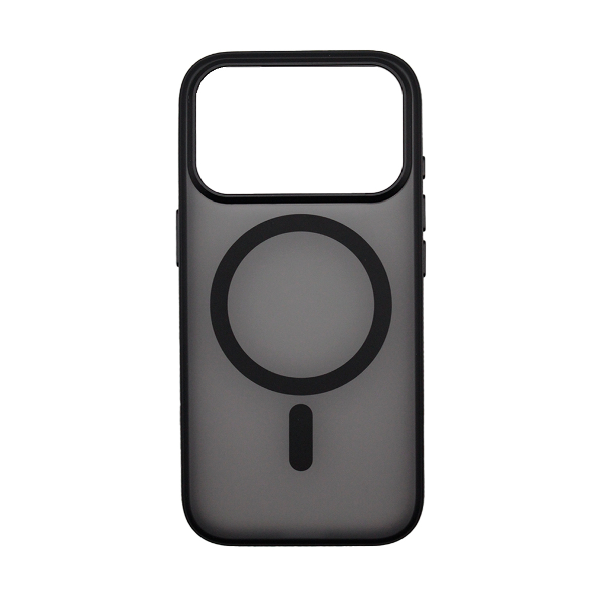 Чехол-накладка Comma Joy Elegant Magnetic Anti-Shock Case(Built-In Touch) для iPhone 17 Pro (Цвет: Black)