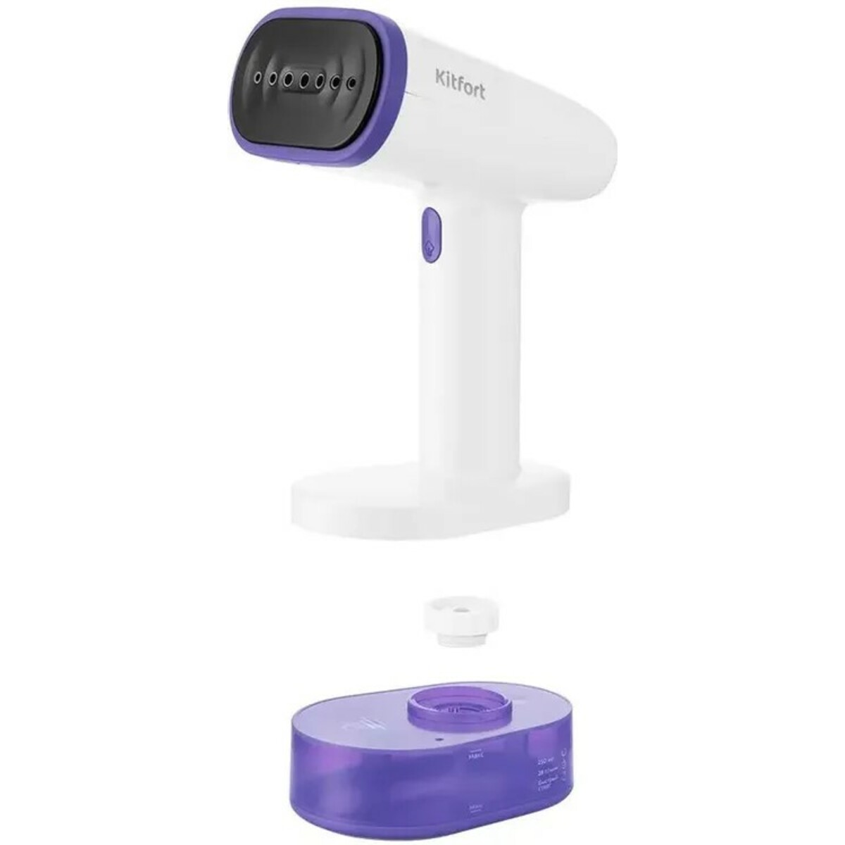 Отпариватель ручной Kitfort КТ-985 (Цвет: White/Purple)