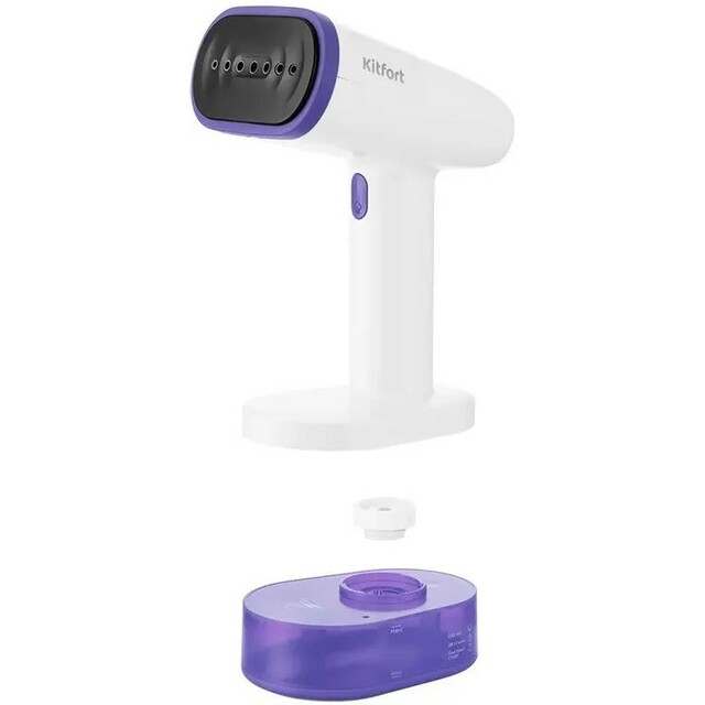 Отпариватель ручной Kitfort КТ-985 (Цвет: White / Purple)