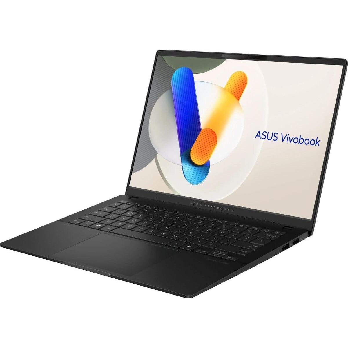 Ноутбук Asus VivoBook S14 OLED M5406NA-QD109 Ryzen 5 7535HS 16Gb SSD1Tb AMD Radeon 14 OLED WUXGA (1920x1200) noOS black WiFi BT Cam (90NB1493-M006B0)