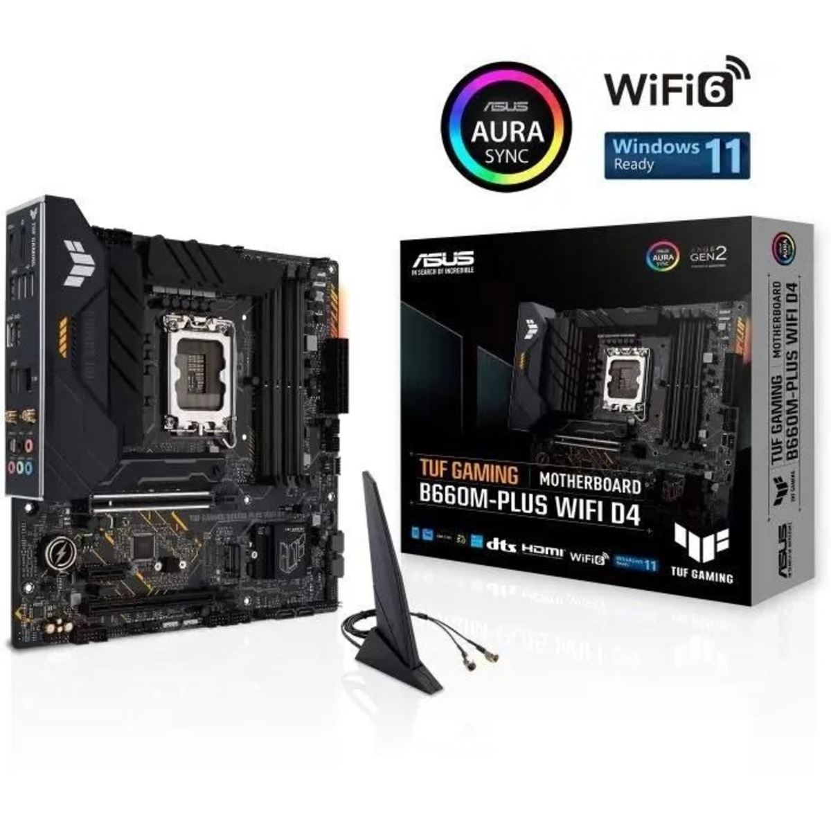 Материнская плата Asus TUF GAMING B660M-PLUS WIFI D4