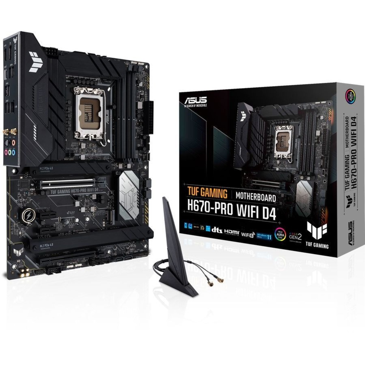 Материнская плата Asus TUF GAMING H670-PRO WIFI D4