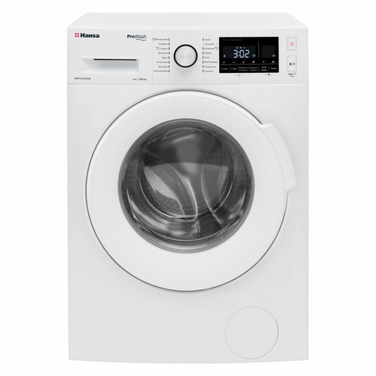 Стиральная машина Hansa WHP 6120 D4W (Цвет: White)