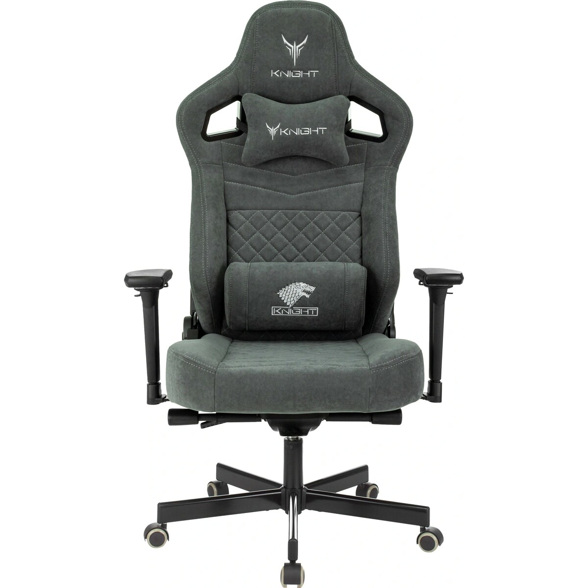 Кресло игровое Knight Hunter (Цвет: Gray)