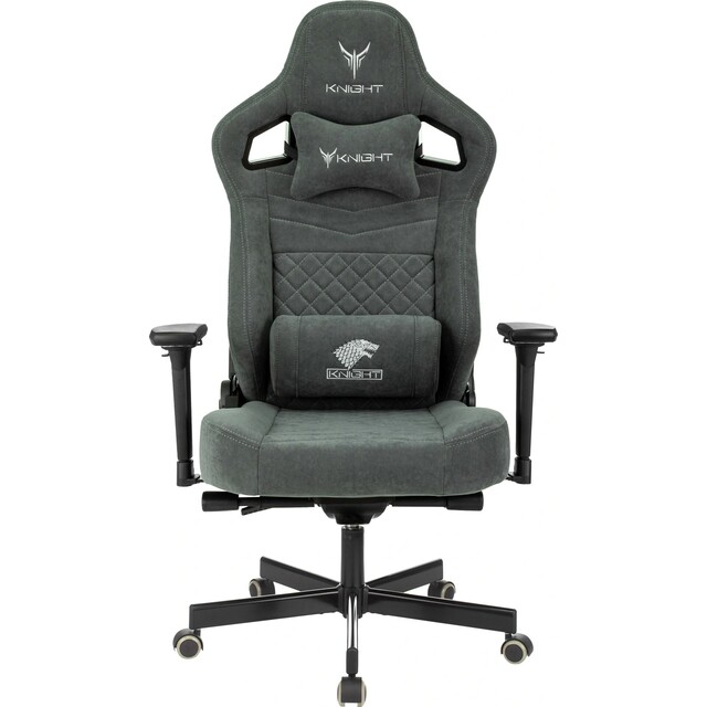 Кресло игровое Knight Hunter (Цвет: Gray) Кресло игровое Knight Hunter (Цвет: Gray)