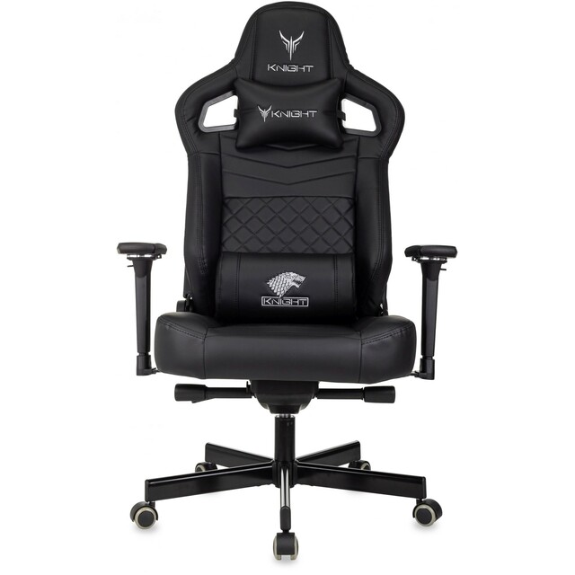 Кресло игровое Knight Hunter, черный 