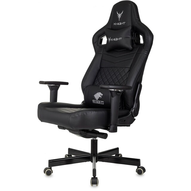 Кресло игровое Knight Hunter, черный 