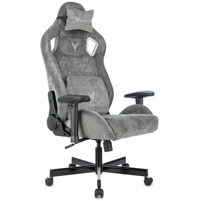 Кресло игровое Knight Outrider (Цвет: Gray) Кресло игровое Knight Outrider (Цвет: Gray)
