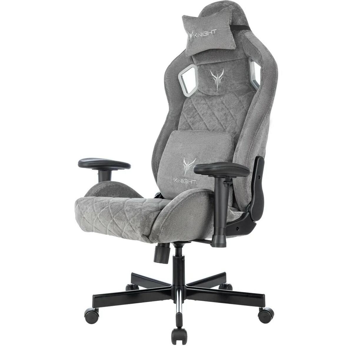 Кресло игровое Knight Outrider (Цвет: Gray)