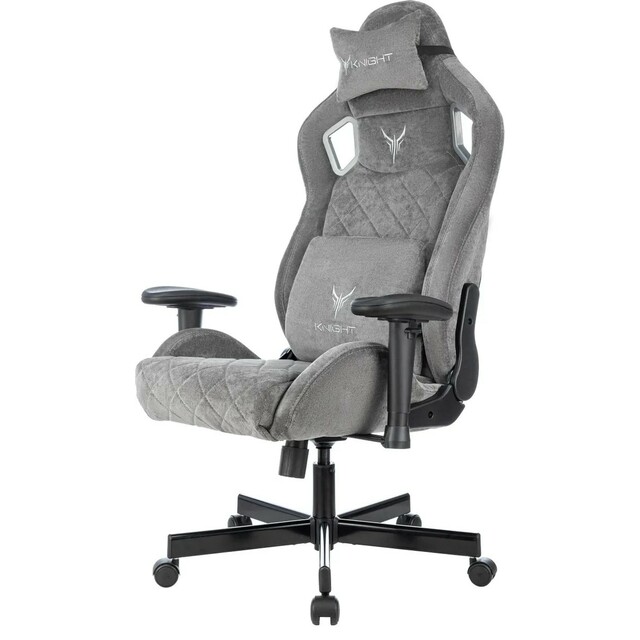 Кресло игровое Knight Outrider (Цвет: Gray) Кресло игровое Knight Outrider (Цвет: Gray)
