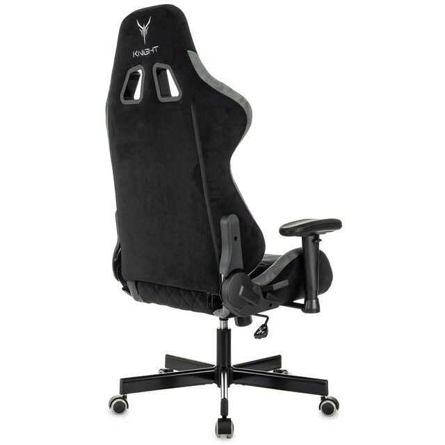 Кресло игровое Knight Regal Fabric (Цвет: Black / Gray) Кресло игровое Knight Regal Fabric (Цвет: Black / Gray)