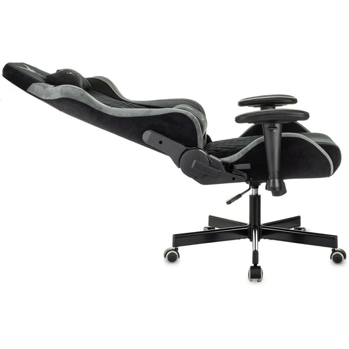 Кресло игровое Knight Regal Fabric (Цвет: Black/Gray)