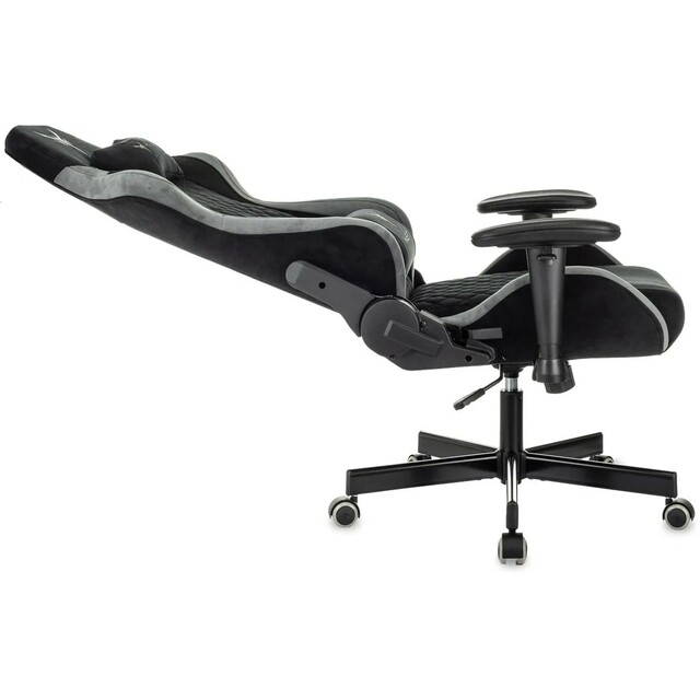 Кресло игровое Knight Regal Fabric (Цвет: Black / Gray) Кресло игровое Knight Regal Fabric (Цвет: Black / Gray)