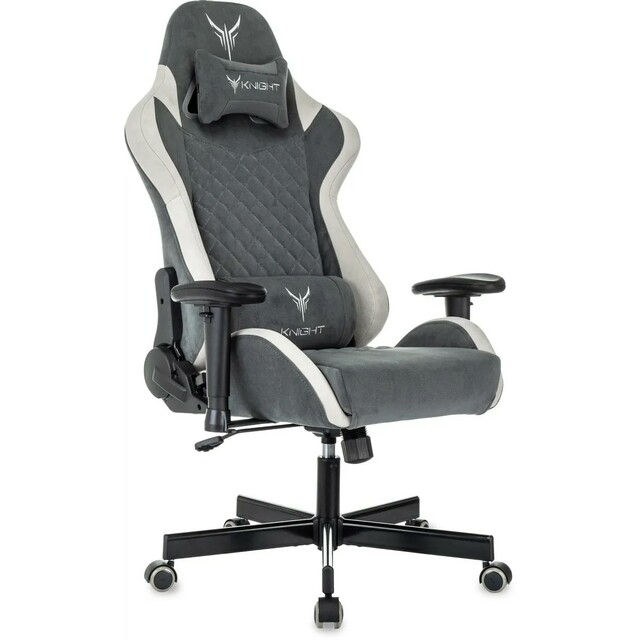 Кресло игровое Knight Regal Fabric (Цвет: Gray)