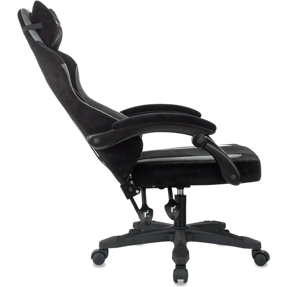 Кресло игровое Knight Wolf, черный