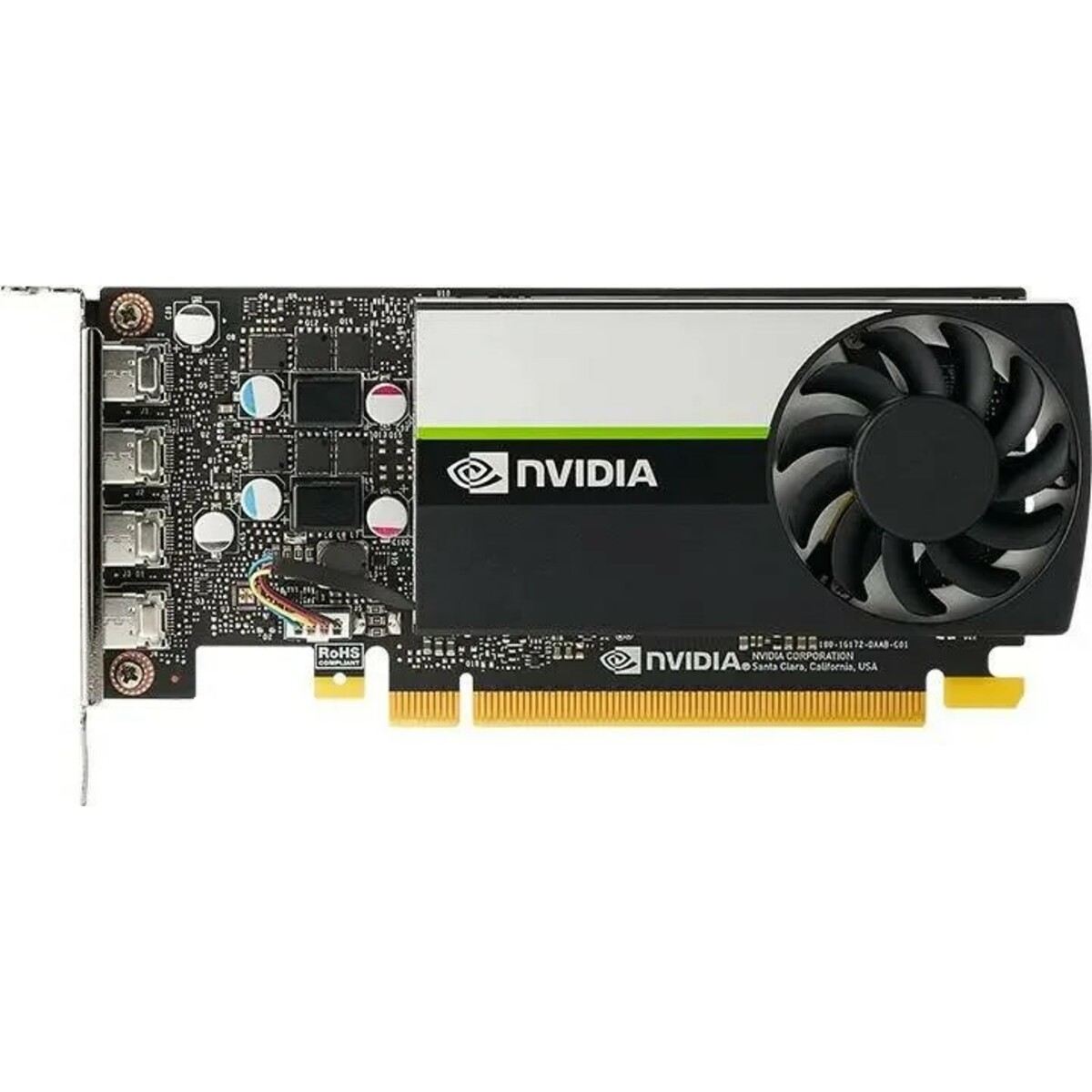 Видеокарта PNY NVIDIA T1000 4G (VCNT1000-SB)