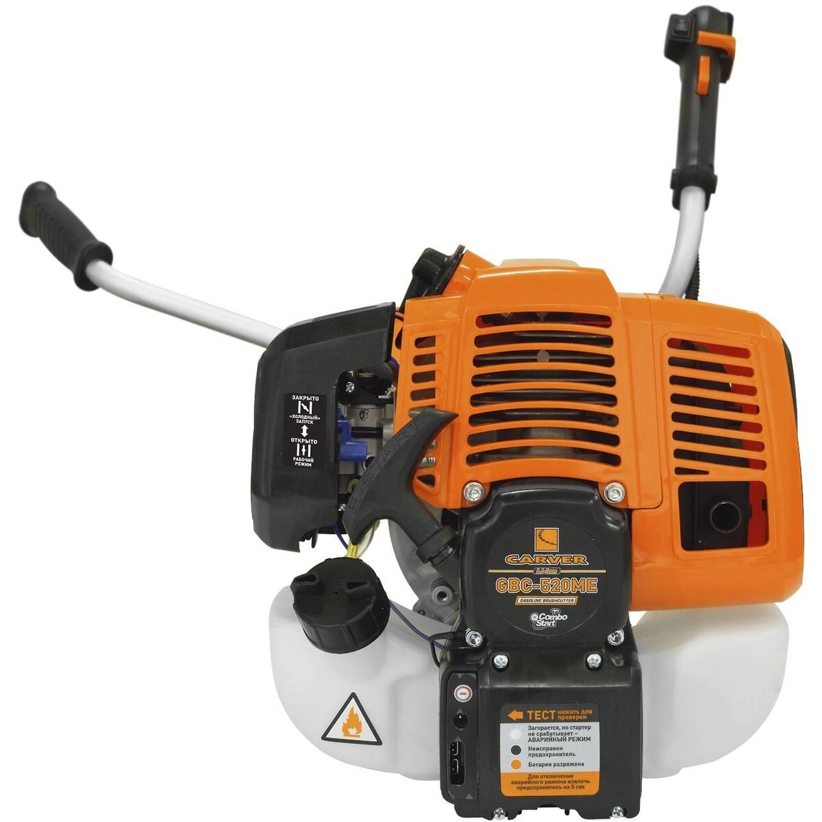 Триммер бензиновый Carver GBC-520MЕ (Цвет: Orange)